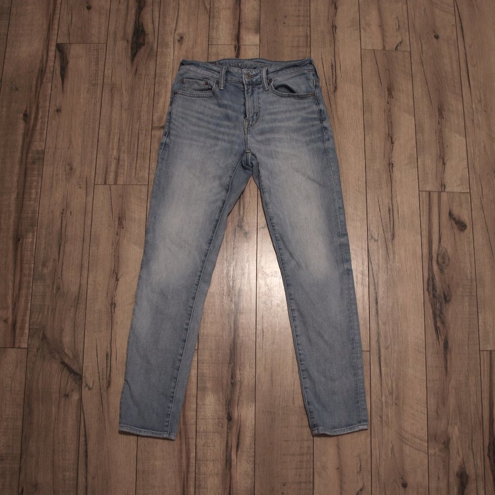American Eagle Cozy Airflex+ Athletic Skinny Jeans 28x30